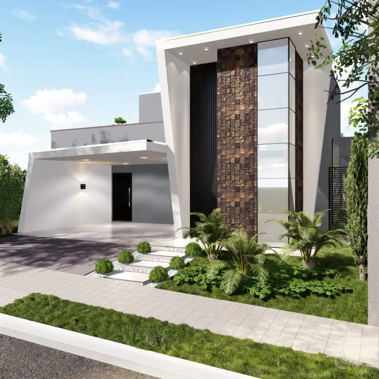 Obra com Fachada contemporânea localizado no condomínio Setlife 2 em Mirassol